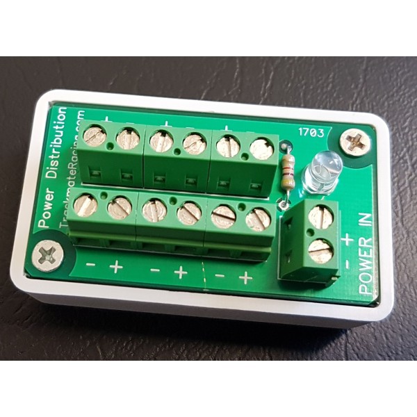 Slot car track power taps